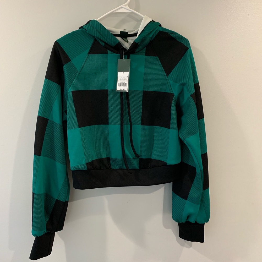 Wild Fable Women’s Performance Sweatshirt - Plaid